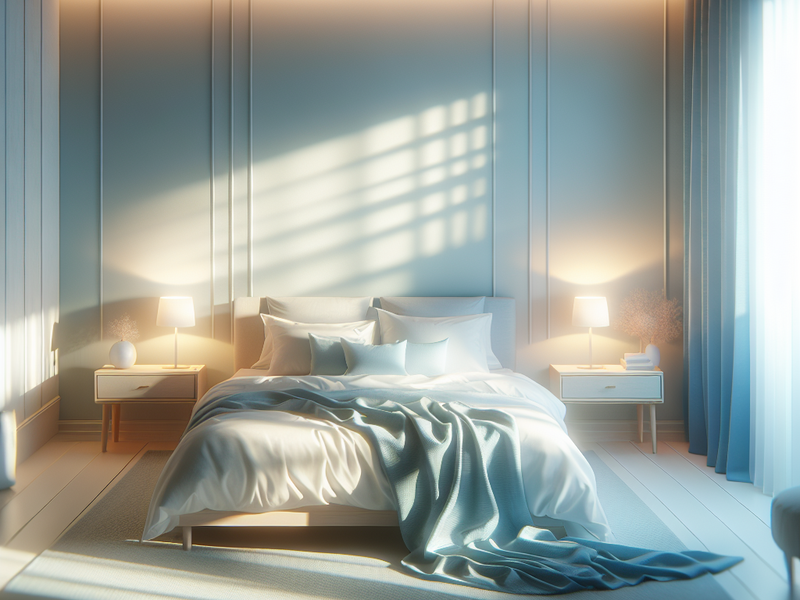 Pessoa dormindo tranquilamente